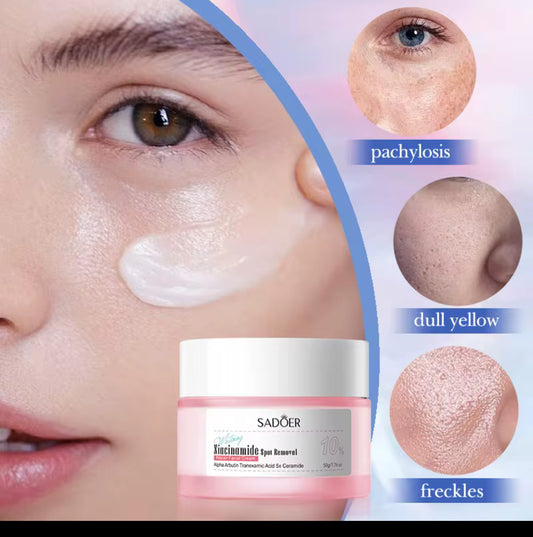 SADOER 10% Niacinamide Spot Removal Repair Serum and face cream 🔥😍